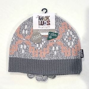 MUK LUKS Women's 2-piece Beanie and Gloves